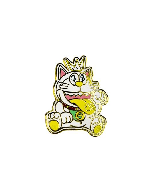 LUCKY CAT PIN