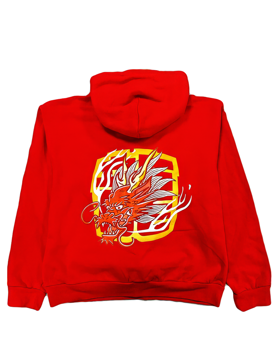 DRAGON HEAD RED HOODIE