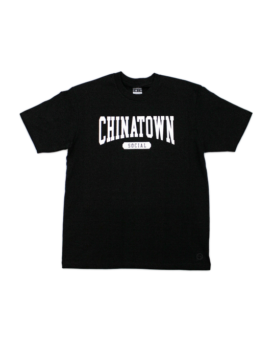 UNIVERSITY TEE BLACK