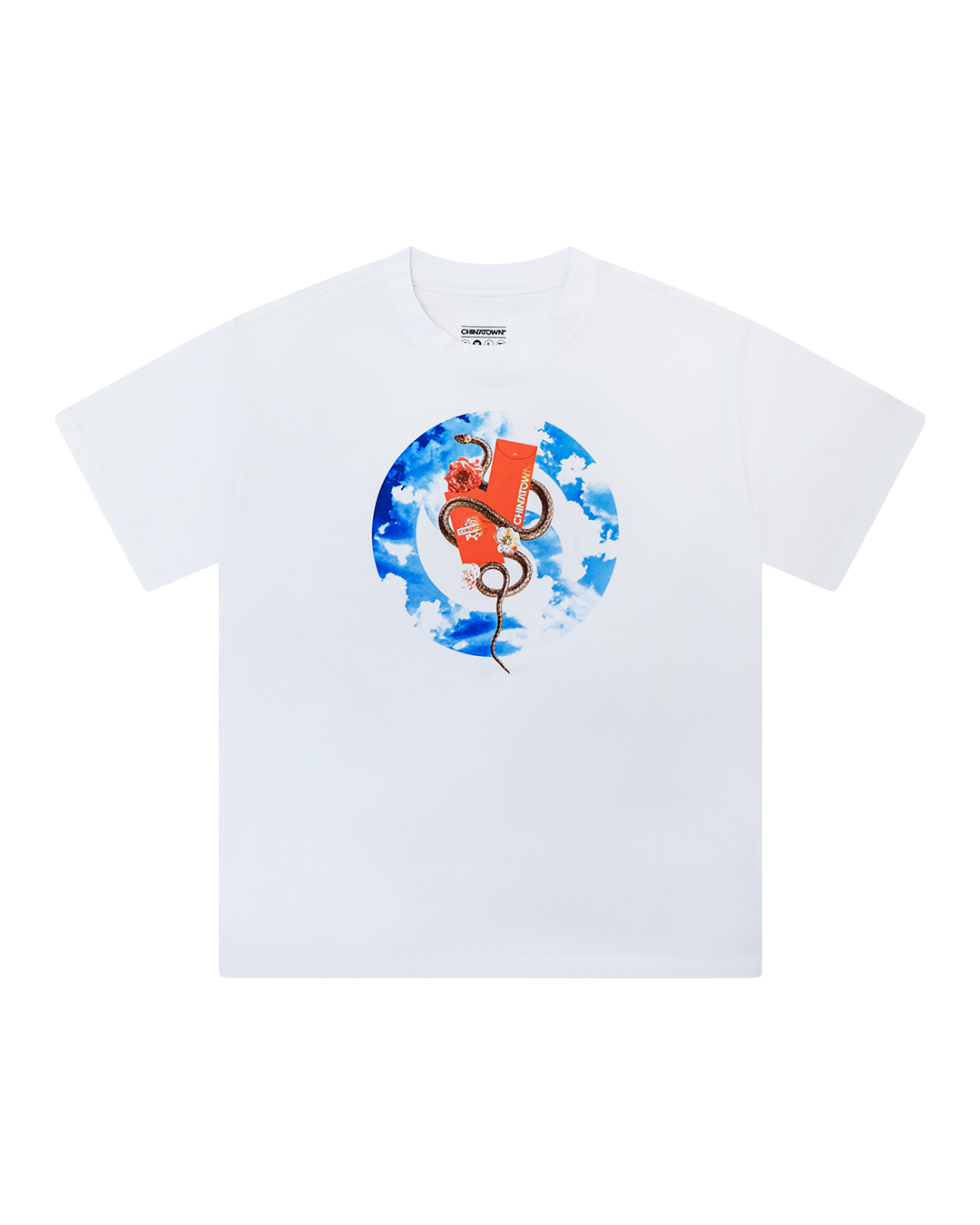 SNAKE ENVELOPE TEE